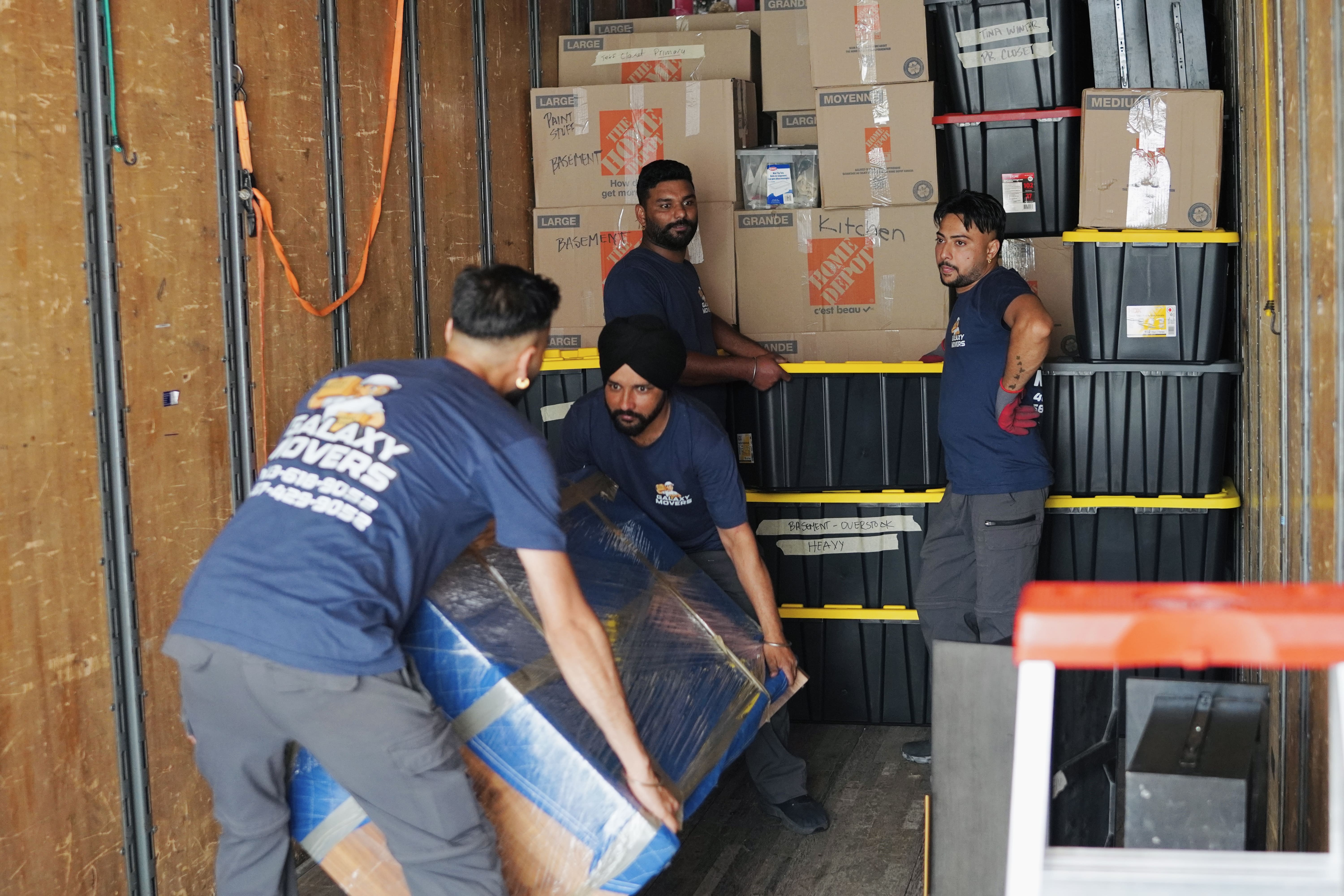 Careful handling of fragile items